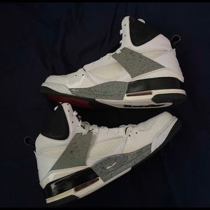 Jordan flight 45 high white cement